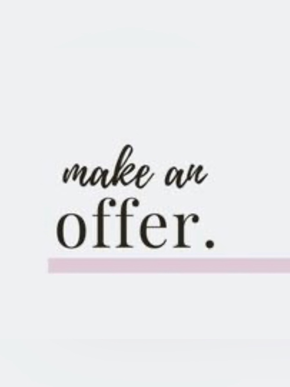 Make An Offer